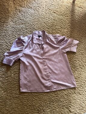 Ann Taylor Soft Lavender Blouse